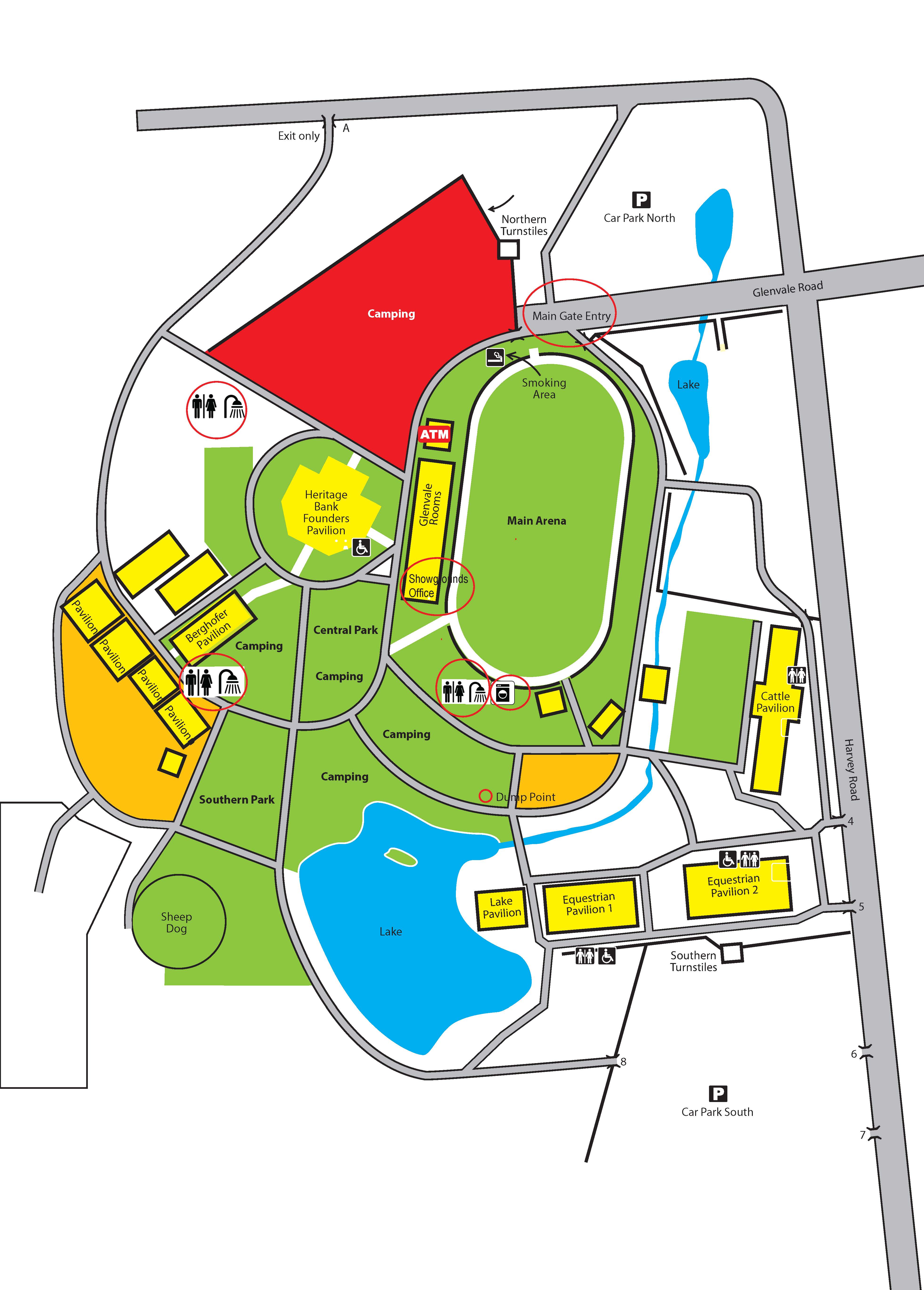 Toowoomba Showgrounds Map | My XXX Hot Girl